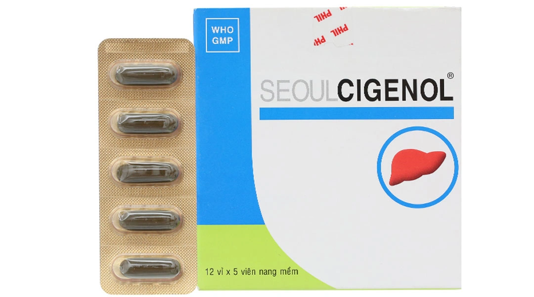 Seoul Cigenol hỗ trợ trị bệnh lý về gan (12 vỉ x 5 viên) - 1