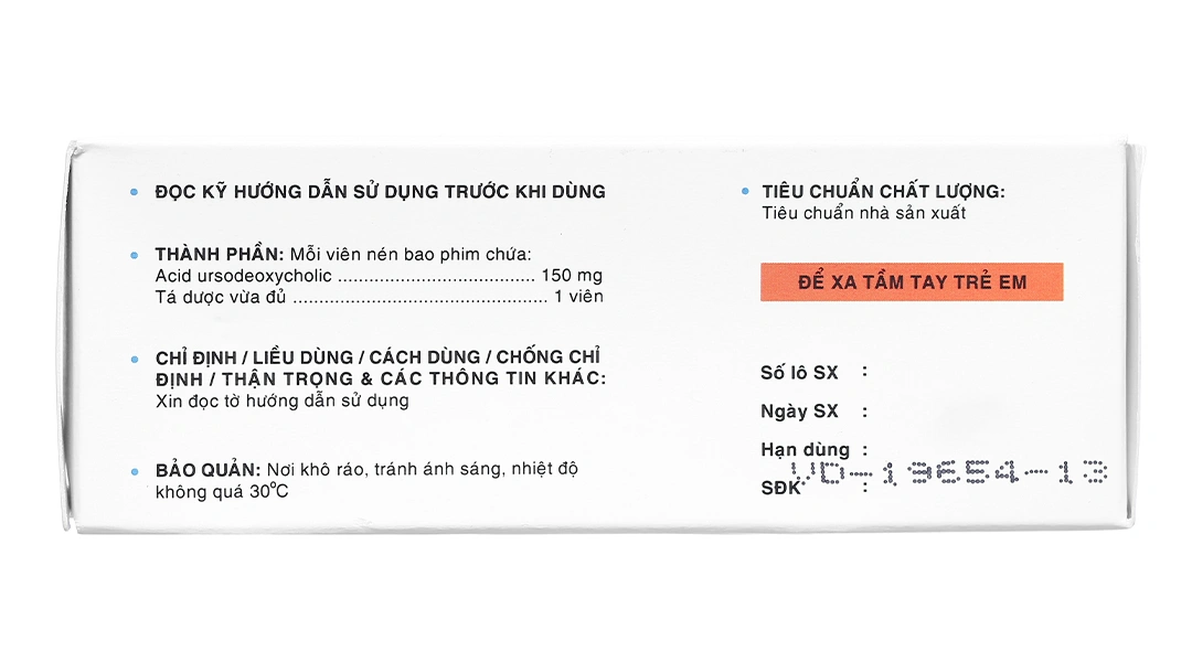 Cuellar 150mg trị sỏi mật (6 vỉ x 10 viên) - 2