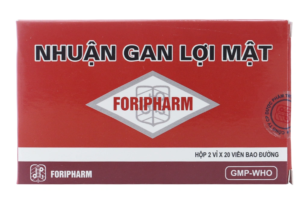 Nhuận Gan Lợi Mật trị mề đay, mụn nhọt (2 vỉ x 20 viên) - 1