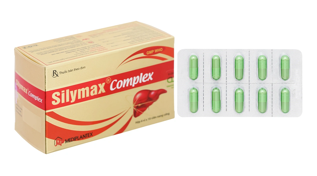 Silymax Complex trị viêm gan do virus, gan nhiễm mỡ (6 vỉ x 10 viên) - 1