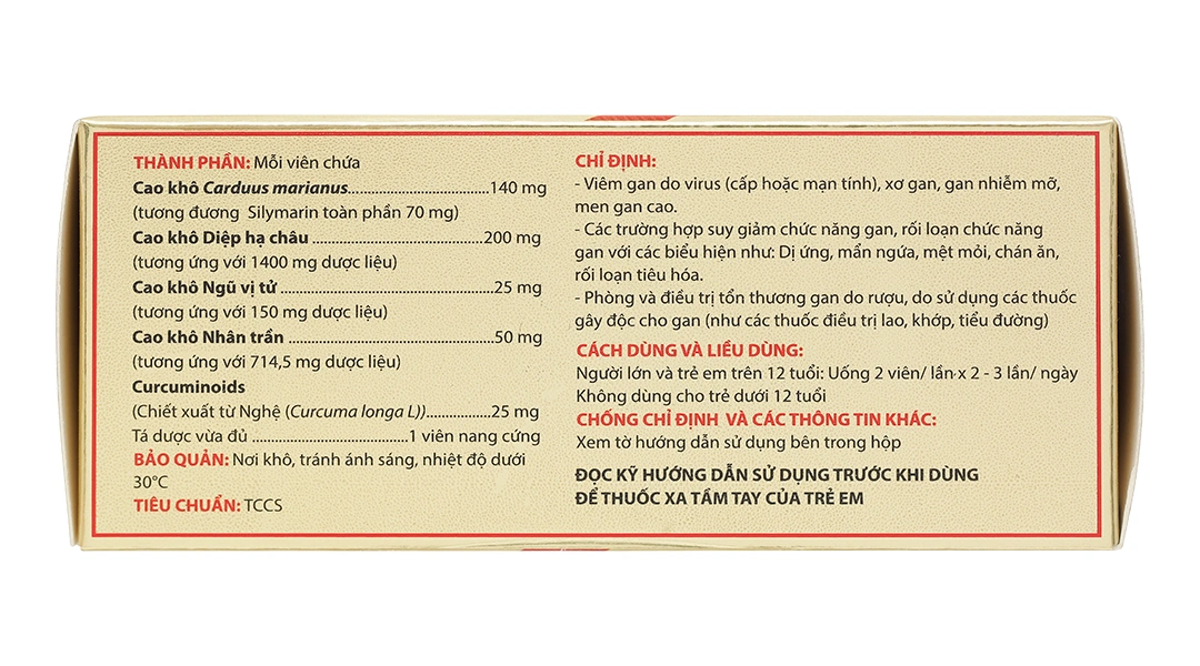 Silymax Complex trị viêm gan do virus, gan nhiễm mỡ (6 vỉ x 10 viên) - 3