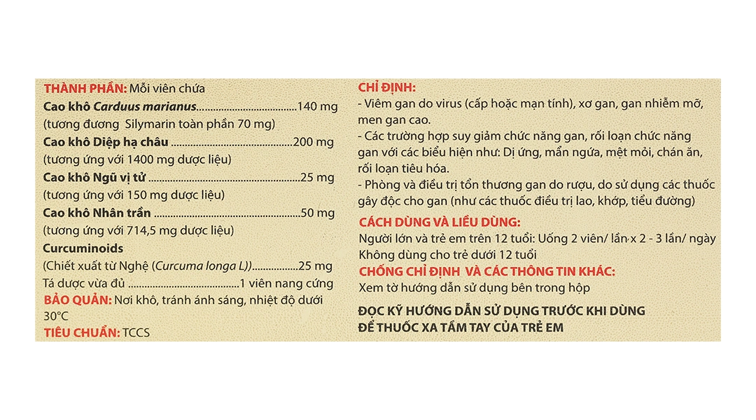 Silymax Complex trị viêm gan do virus, gan nhiễm mỡ (6 vỉ x 10 viên) - 5
