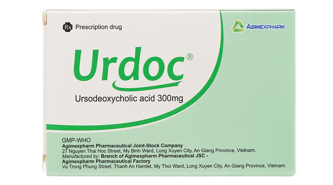 Urdoc 300mg hỗ trợ trị bệnh lý về gan mật (8 vỉ x 10 viên) - 1