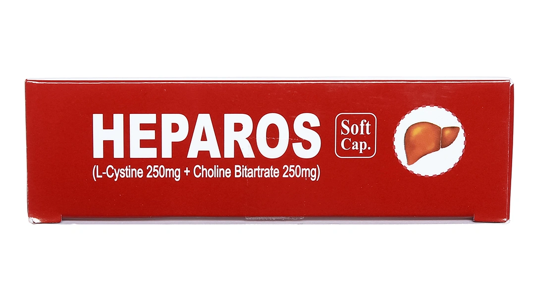 Viên uống Heparos hỗ trợ trị các bệnh do rối loạn chức năng gan (12 vỉ x 5 viên) - 2