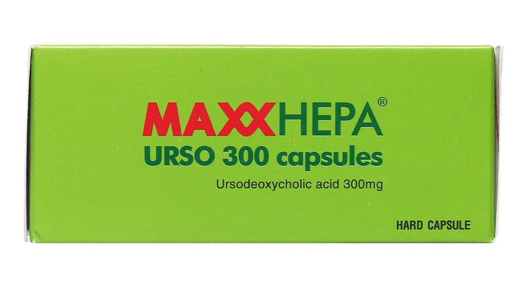 Maxxhepa Urso 300 Capsules trị xơ gan do mật nguyên phát (3 vỉ x 10 viên) - 3