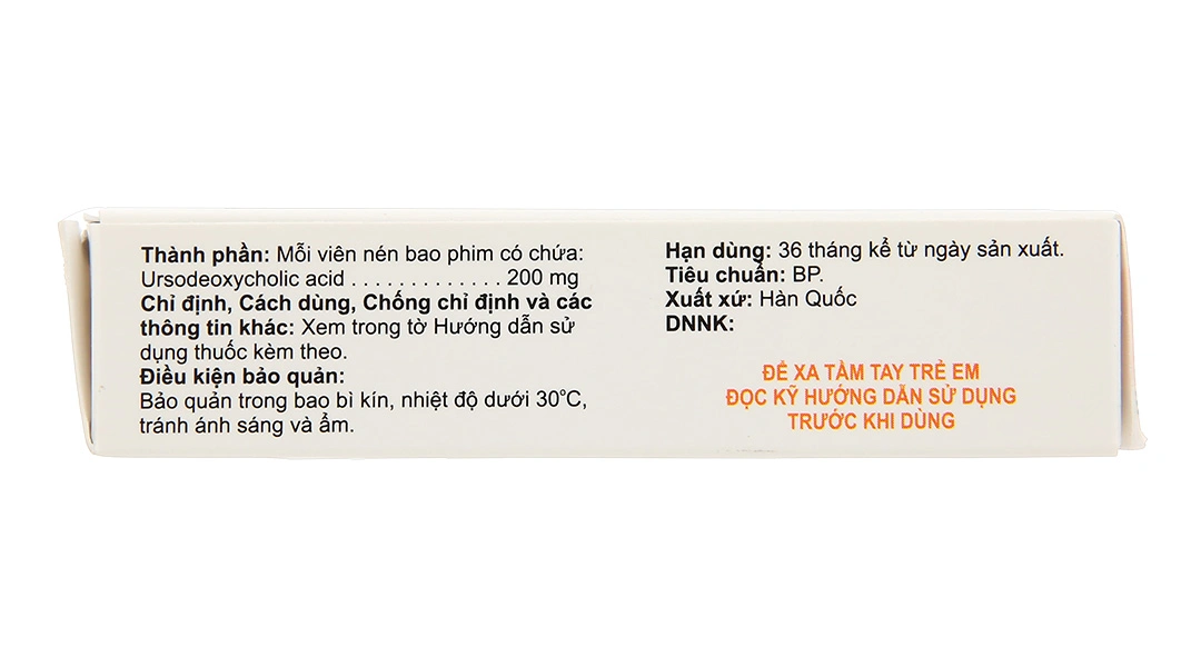Ursomaxe 200mg bảo vệ, phục hồi, cải thiện chức năng gan (3 vỉ x 10 viên) - 2