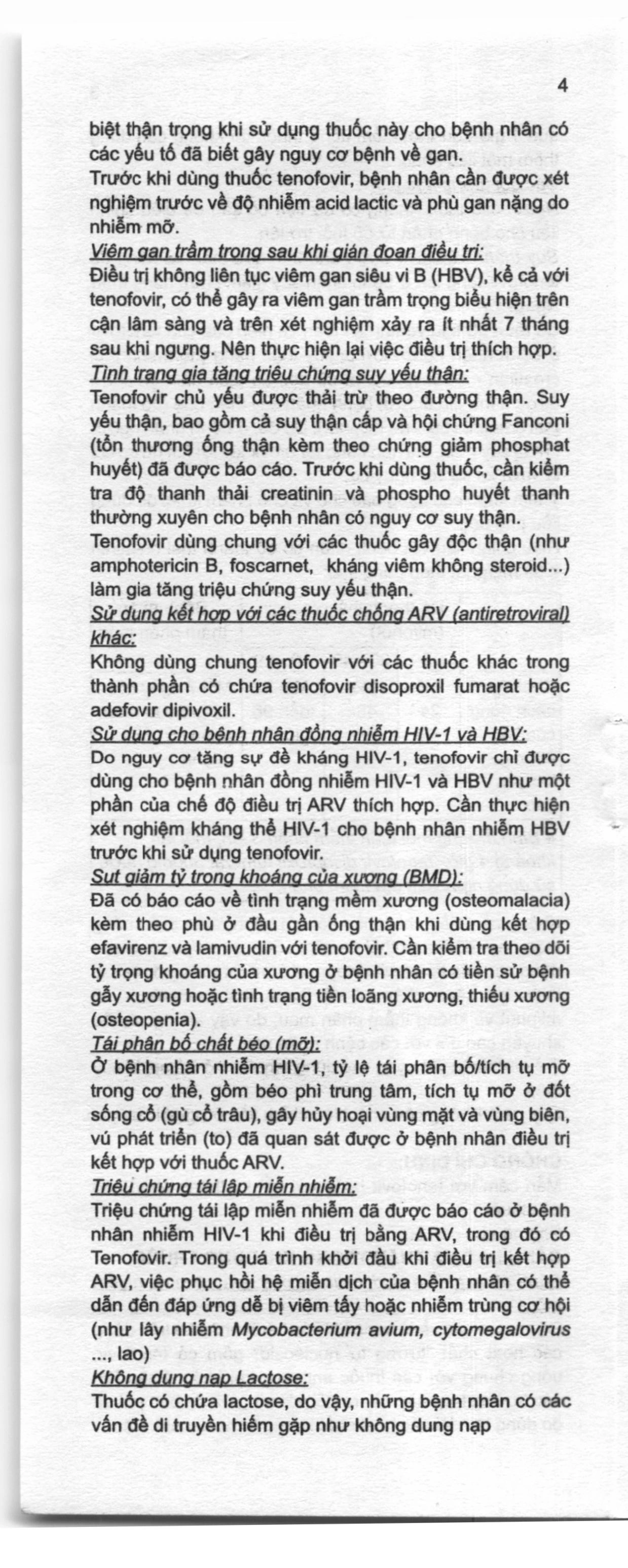 Stemvir 300mg trị nhiễm HIV-1, viêm gan B (3 vỉ x 4 viên) - 13