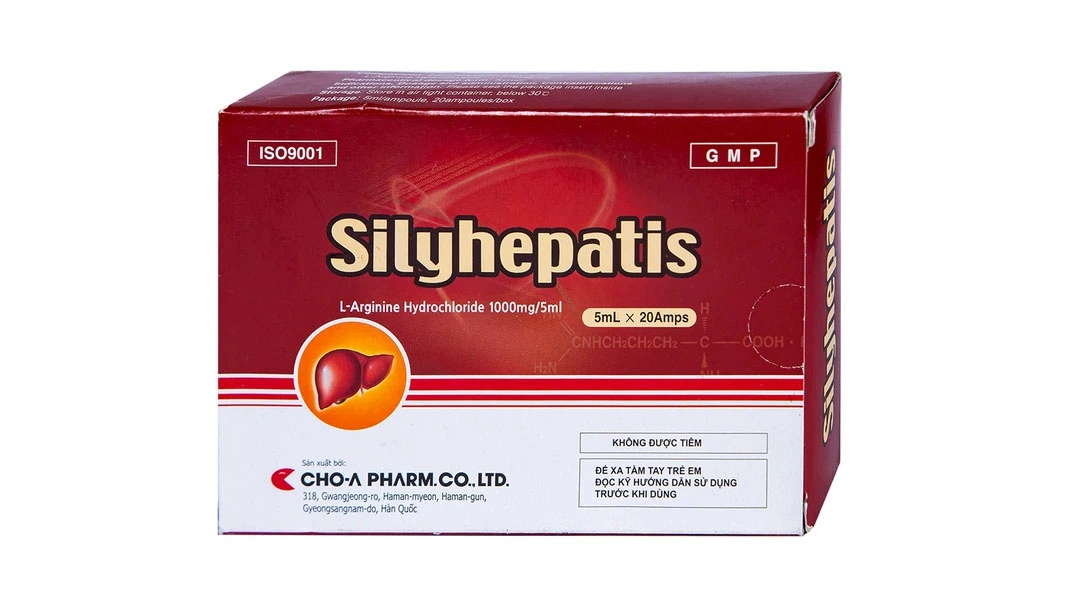 Siro Silyhepatis trị duy trì tăng amoniac máu (20 ống x 5ml) - 