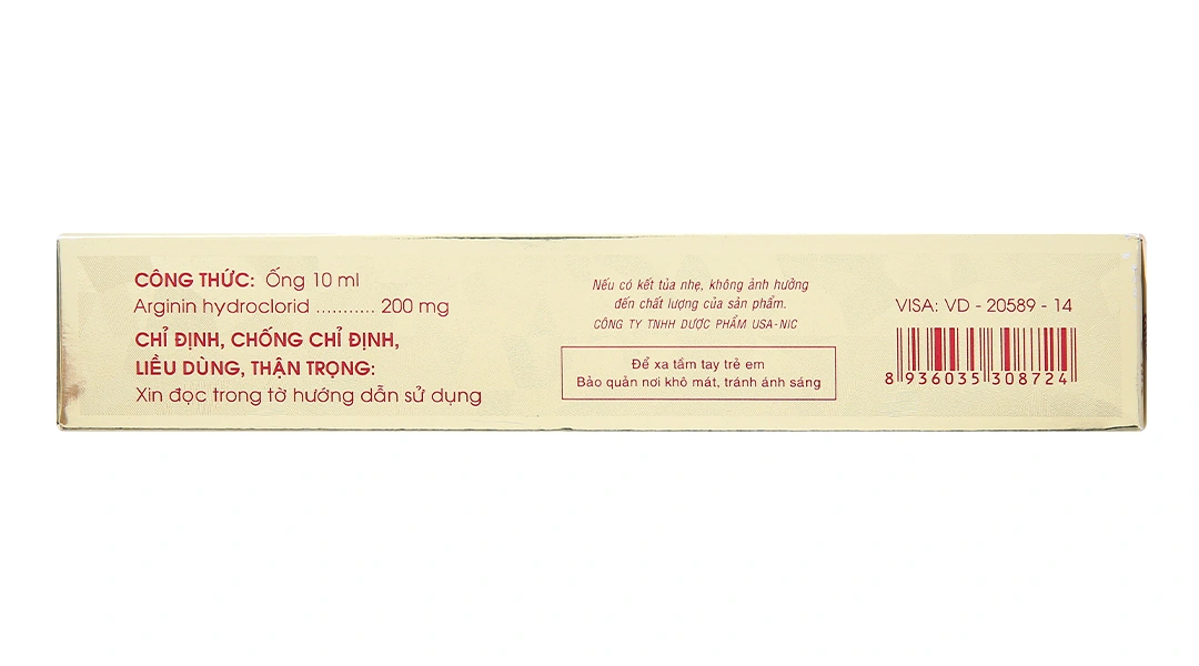 Argide hỗ trợ điều trị suy giảm chức năng gan, viêm gan (20 ống x 10ml) - 3