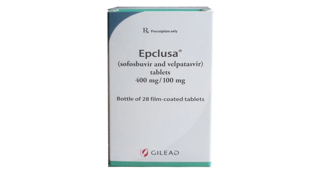 Epclusa 400mg/100mg hỗ trợ trị viêm gan C mạn tính lọ 28 viên - 
