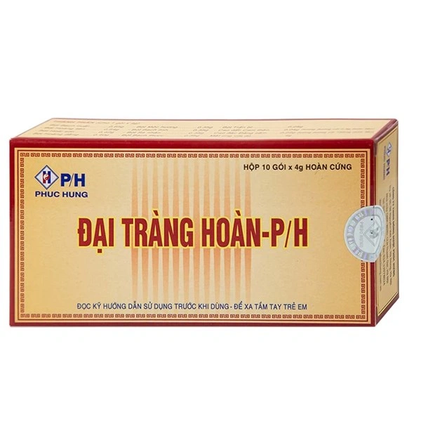 Viên hoàn cứng Đại tràng hoàn-P/H trị viêm đại tràng cấp và mãn tính
