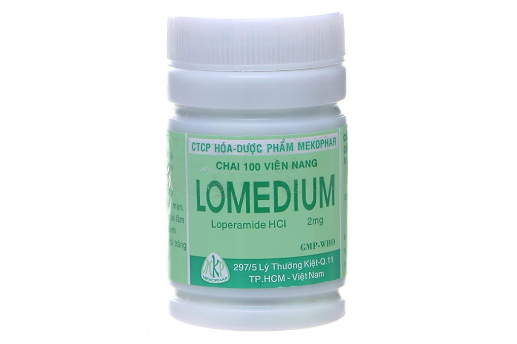 Lomedium 2mg trị tiêu chảy lọ 100 viên - 2