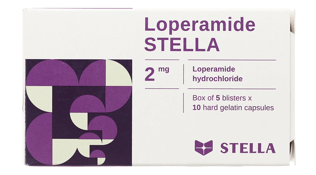 Loperamide Stella 2mg trị tiêu chảy (5 vỉ x 10 viên) - 2