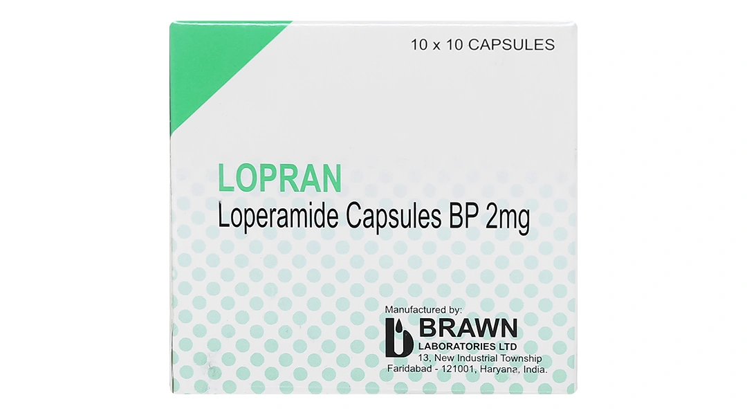 Lopran 2mg trị tiêu chảy cấp, bù nước và điện giải (10 vỉ x 10 viên) - 1