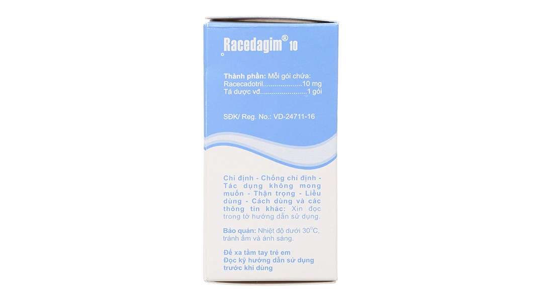 Thuốc cốm Racedagim 10 trị tiêu chảy cấp ở trẻ em (10 gói x 1g) - 3
