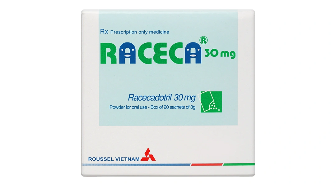 Thuốc bột Raceca 30mg trị tiêu chảy cấp (20 gói x 3g) - 1