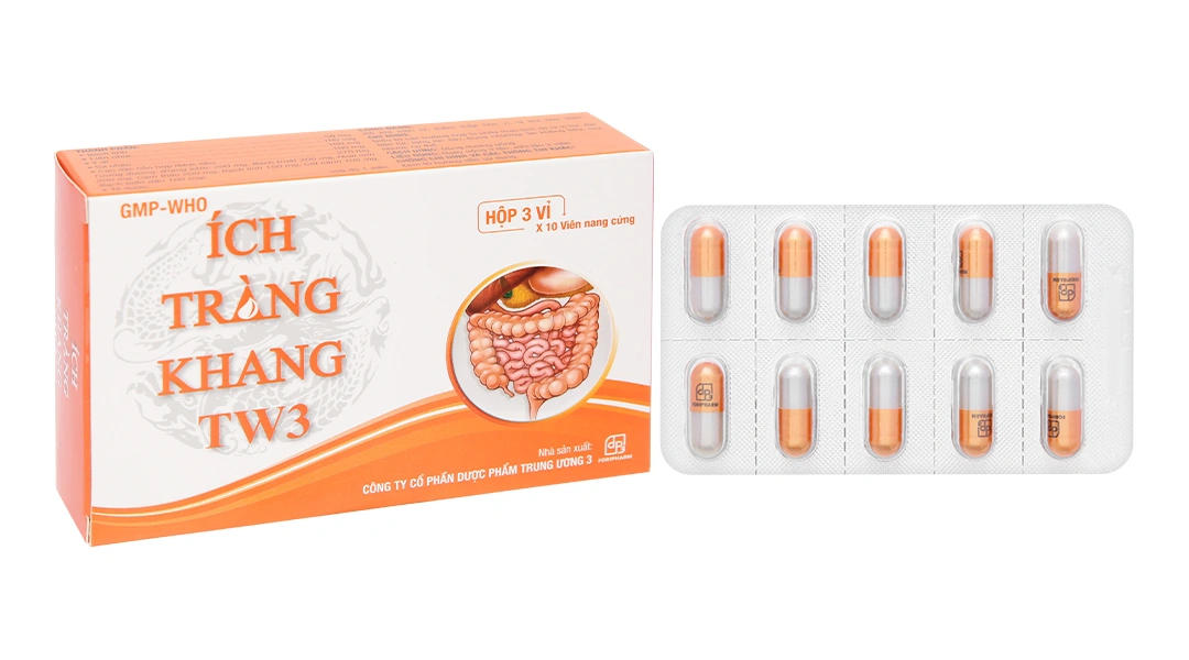 Ích Tràng Khang TW3 trị tiêu chảy (3 vỉ x 10 viên) - 