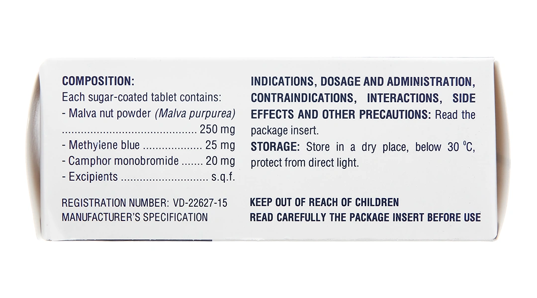 Domitazol hỗ trợ trị nhiễm trùng đường tiết niệu dưới không biến chứng (5 vỉ x 10 viên) - 2