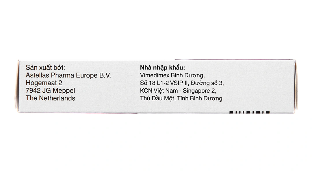 Vesicare 5mg trị tiểu không tự chủ (3 vỉ x 10 viên) - 3