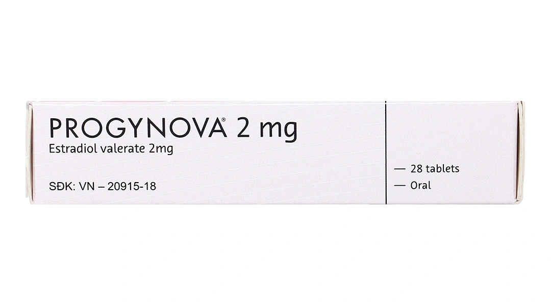 Progynova 2mg trị thiếu estrogen do mãn kinh (1 vỉ x 28 viên) - 5