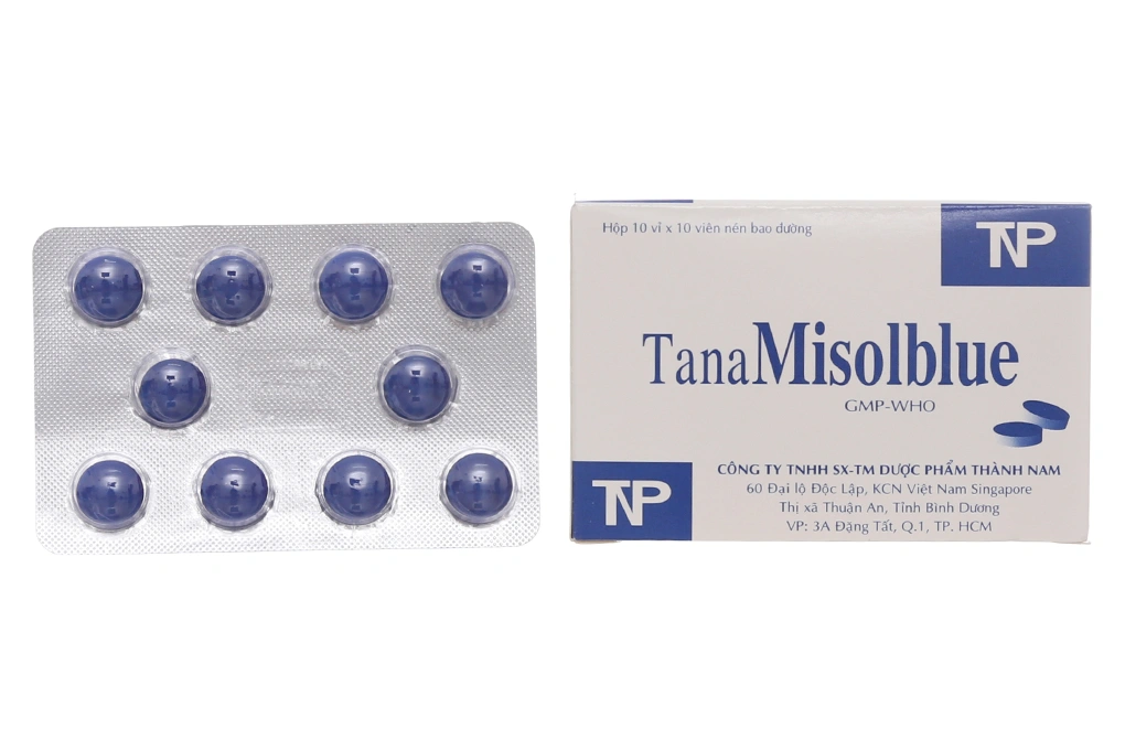 TanaMisolblue trị nhiễm trùng tiết niệu (10 vỉ x 10 viên) - 