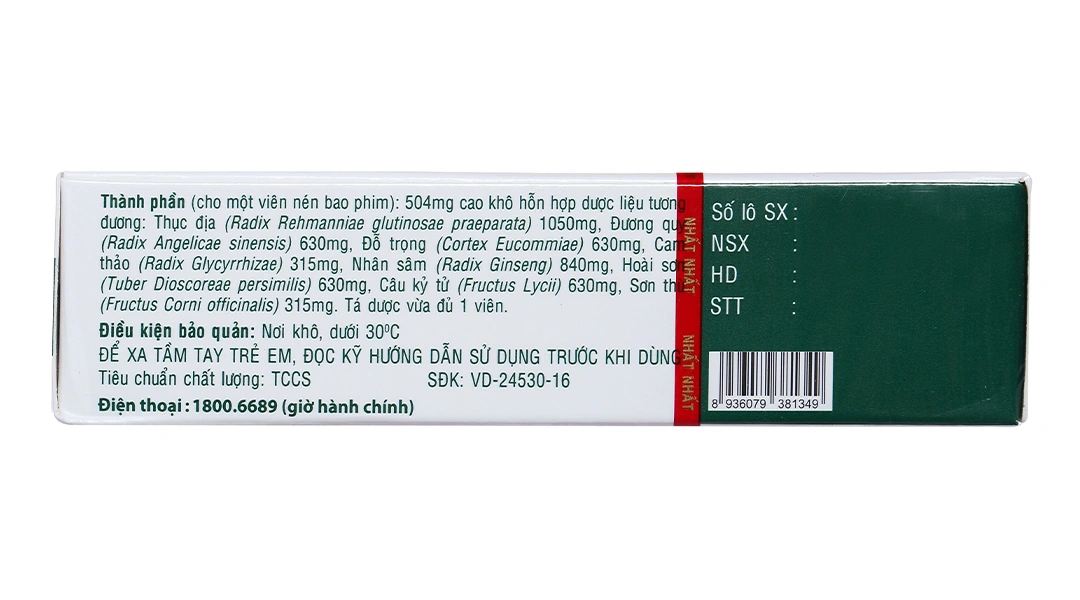 Tomikan cải thiện chức năng thận, bồi bổ cơ thể (2 vỉ x 10 viên) - 2