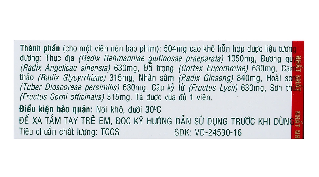 Tomikan cải thiện chức năng thận, bồi bổ cơ thể (2 vỉ x 10 viên) - 4