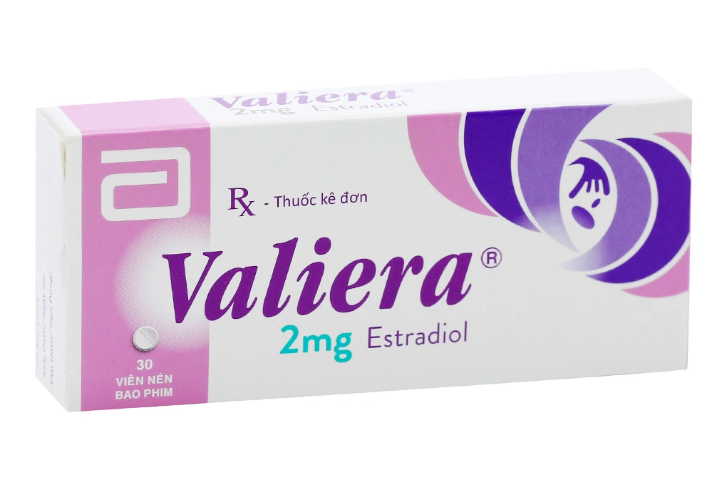Valiera 2mg trị chứng rối loạn vận mạch (1 vỉ x 30 viên) - 