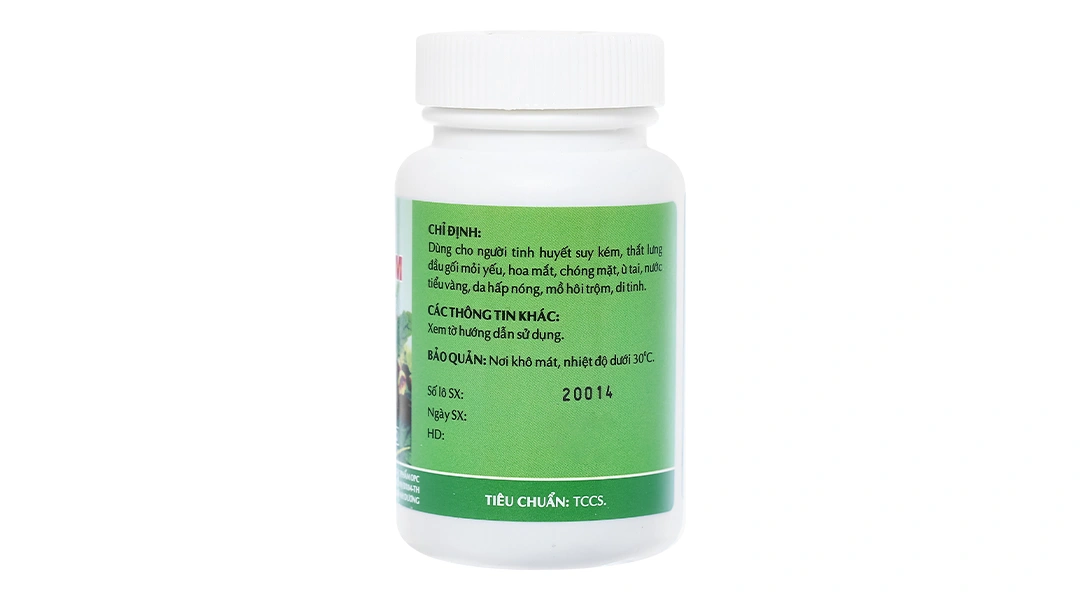 Hoàn Lục Vị Bổ Thận Âm giảm mỏi gối, mồ hôi trộm lọ 240 viên - 8