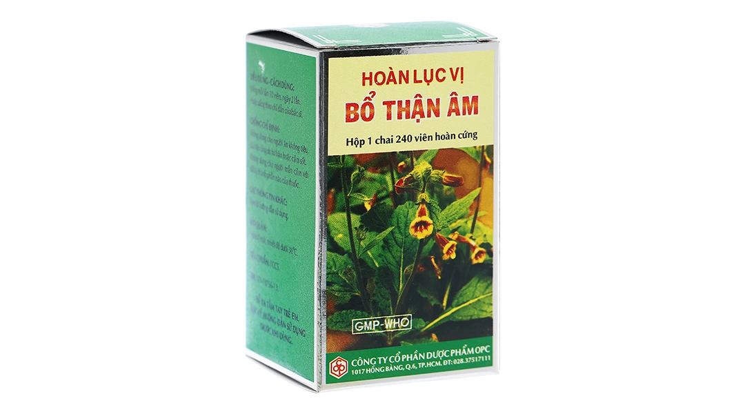 Hoàn Lục Vị Bổ Thận Âm giảm mỏi gối, mồ hôi trộm lọ 240 viên - 1