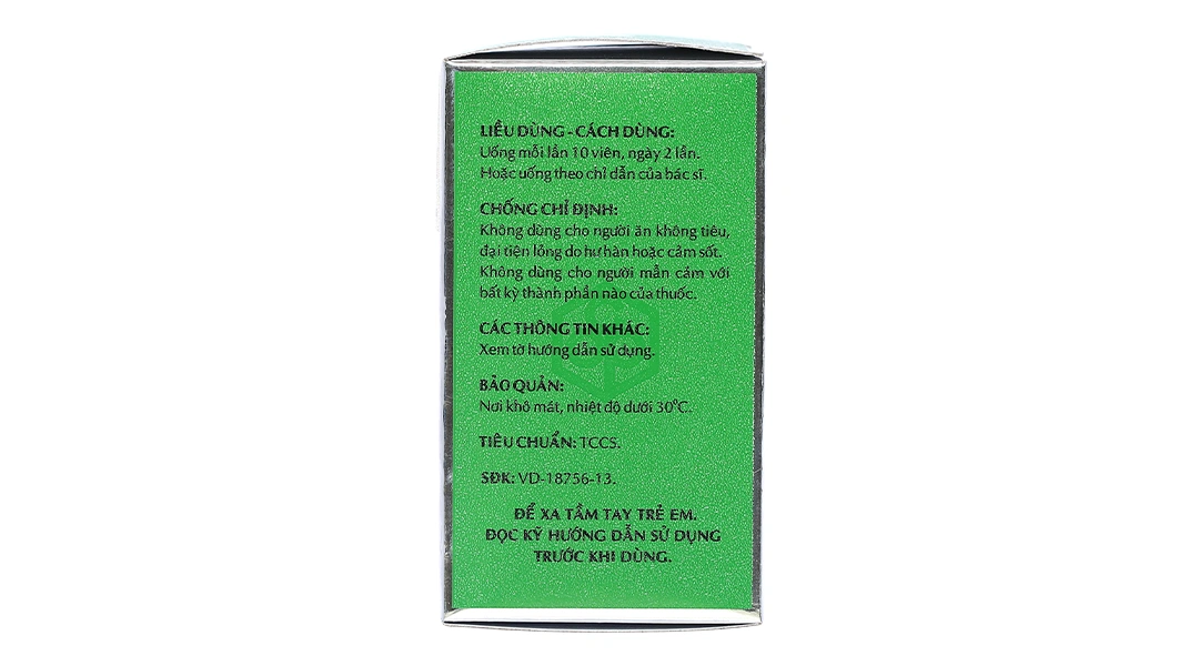 Hoàn Lục Vị Bổ Thận Âm giảm mỏi gối, mồ hôi trộm lọ 240 viên - 3