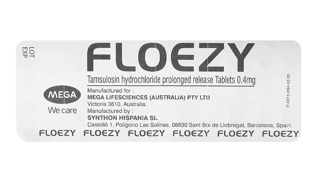 Floezy 0.4mg trị phì đại tuyến tiền liệt (3 vỉ x 10 viên) - 12