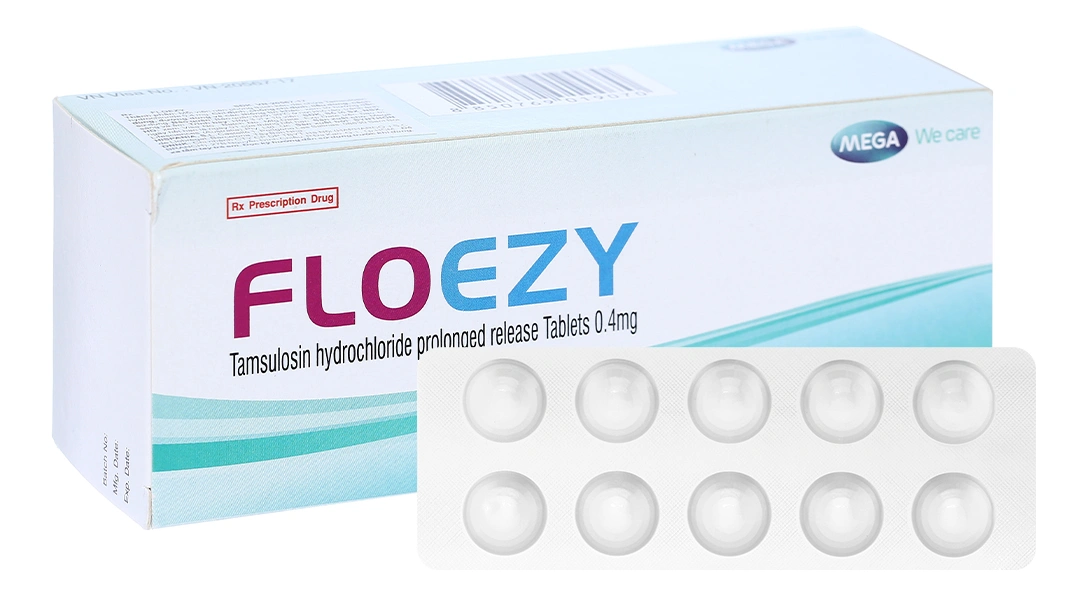 Floezy 0.4mg trị phì đại tuyến tiền liệt (3 vỉ x 10 viên) - 