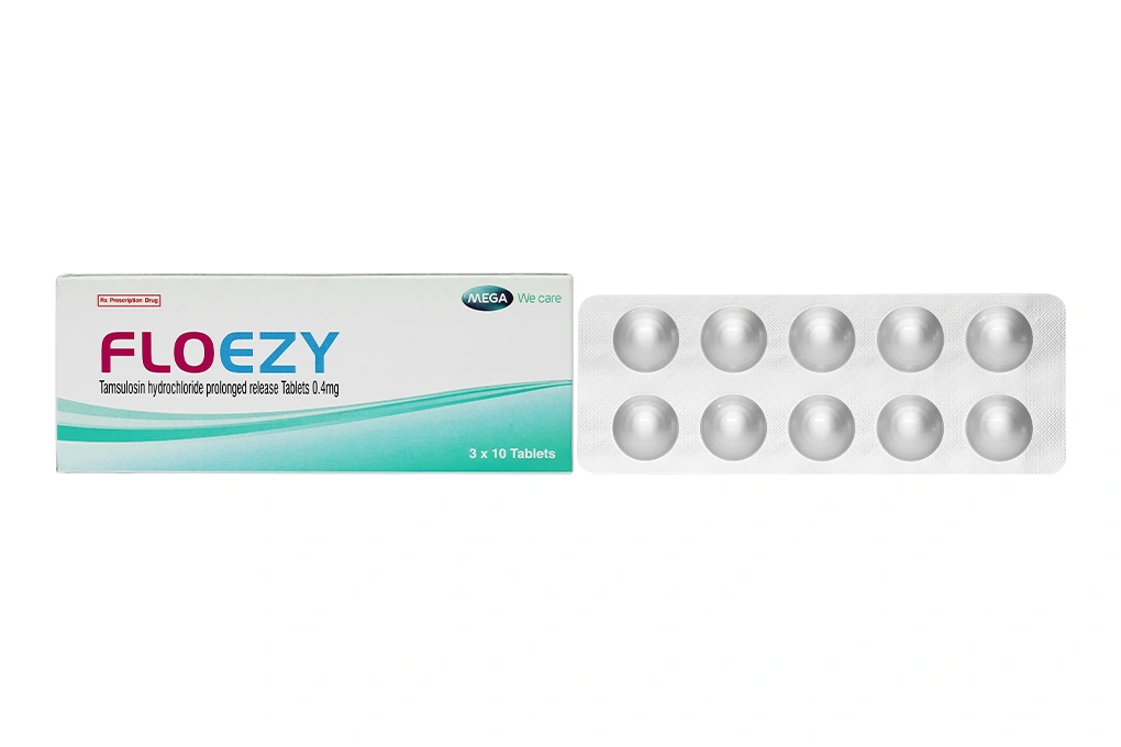 Floezy 0.4mg trị phì đại tuyến tiền liệt (3 vỉ x 10 viên) - 1