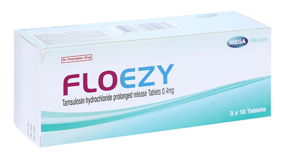 Floezy 0.4mg trị phì đại tuyến tiền liệt (3 vỉ x 10 viên) - 3