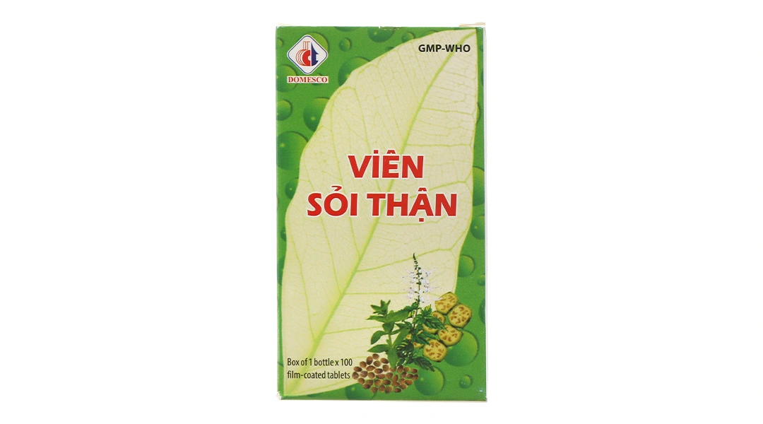 Viên Sỏi Thận phòng và trị sỏi thận lọ 100 viên - 1