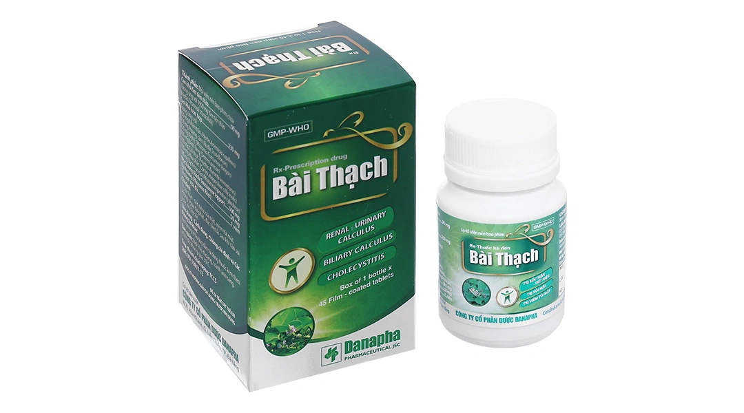 Bài Thạch Danapha điều trị sỏi thận, sỏi mật lọ 45 viên - 6