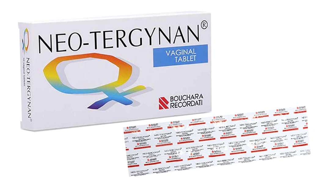 Viên đặt âm đạo Neo-Tergynan trị viêm âm đạo (1 vỉ x 10 viên) - 