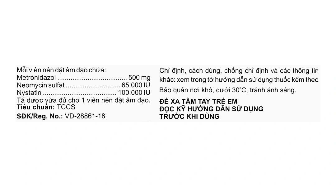 Viên đặt âm đạo Bosgyno Plus trị viêm âm đạo (1 vỉ x 10 viên) - 5
