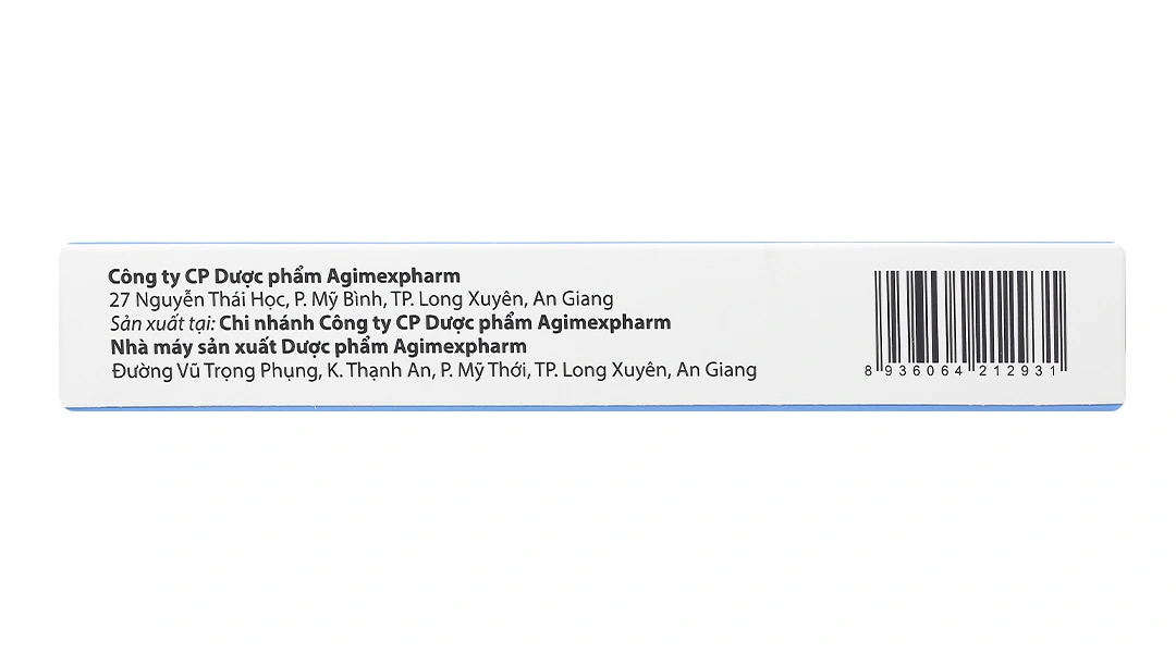 Viên đặt phụ khoa Agimycob trị viêm âm đạo do nhiễm khuẩn (1 vỉ x 10 viên) - 3