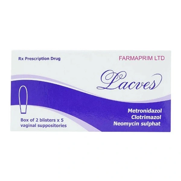 Viên đặt âm đạo Lacves điều trị viêm âm đạo