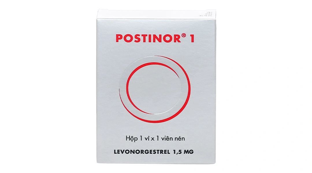 Postinor 1 thuốc tránh thai khẩn cấp trong vòng 72 giờ (1 vỉ x 1 viên) - 1