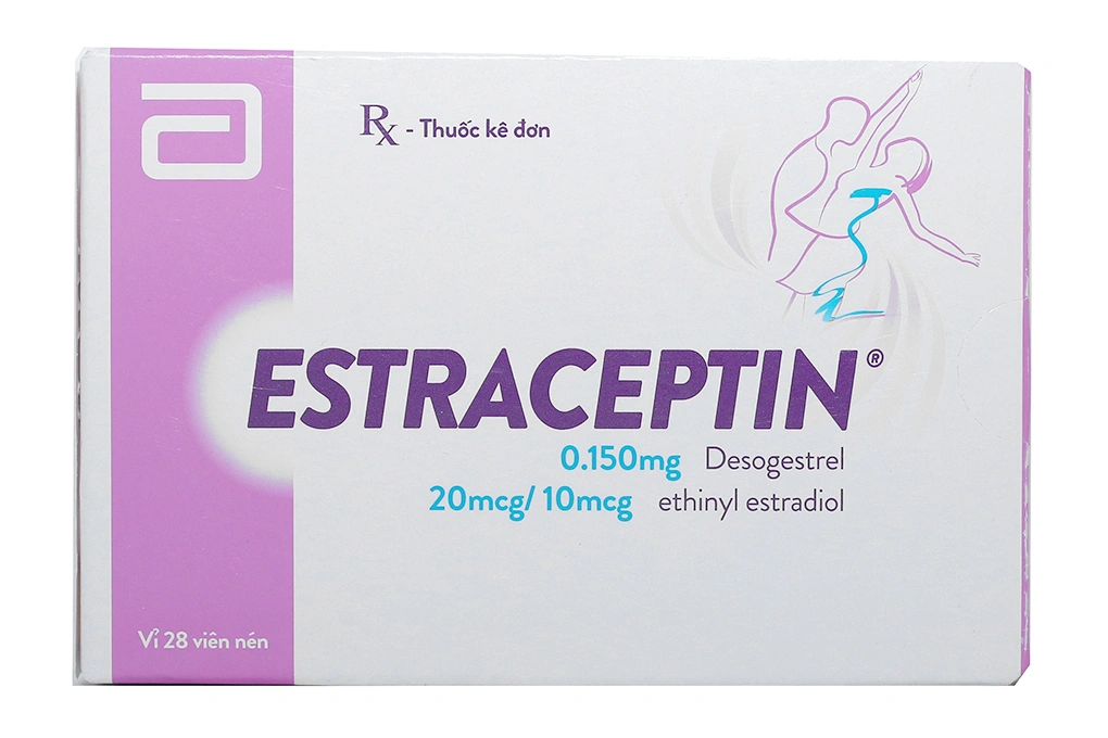Estraceptin thuốc tránh thai hằng ngày (1 vỉ x 28 viên) - 1