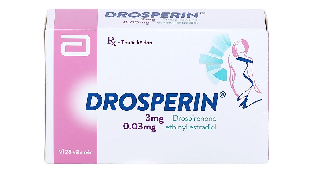 Drosperin thuốc tránh thai hằng ngày (1 vỉ x 28 viên) - 1