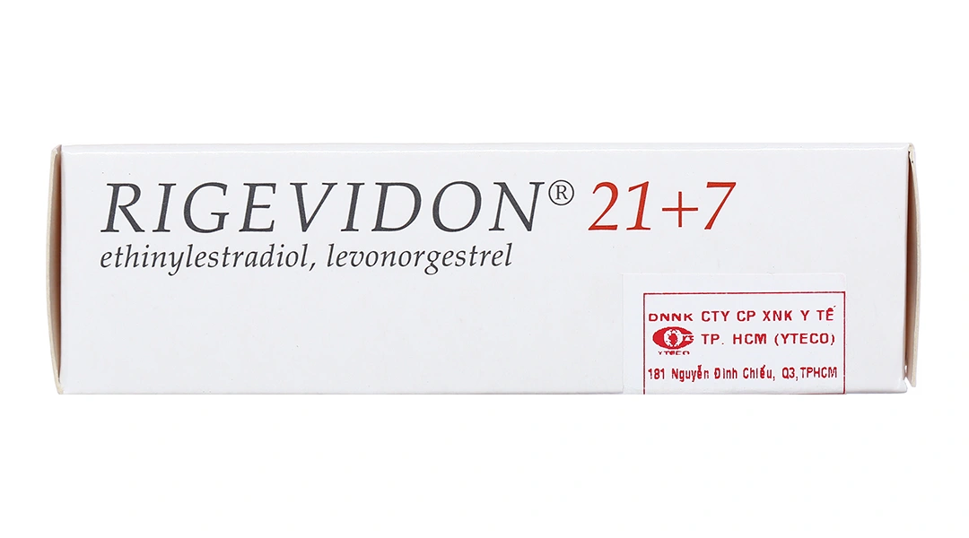 Rigevidon 21+7 thuốc tránh thai hằng ngày (3 vỉ x 28 viên) - 3