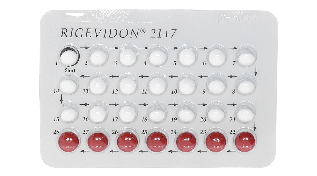 Rigevidon 21+7 thuốc tránh thai hằng ngày (3 vỉ x 28 viên) - 4