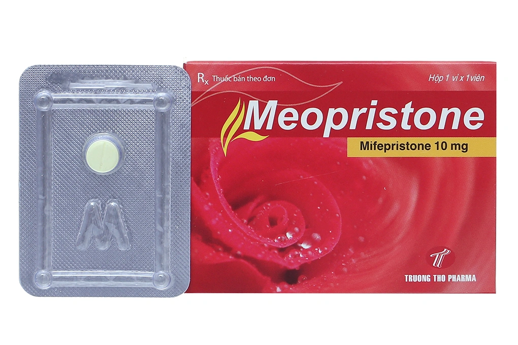 Meopristone thuốc tránh thai khẩn cấp trong vòng 120 giờ (1 vỉ x 1 viên) - 