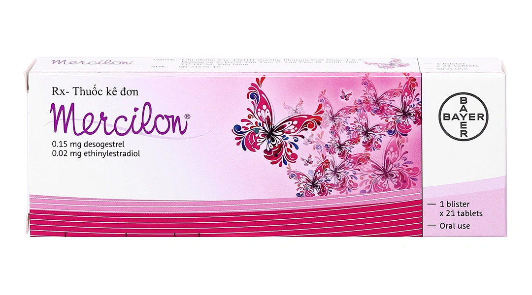 Mercilon thuốc tránh thai hằng ngày (1 vỉ x 21 viên) - 1