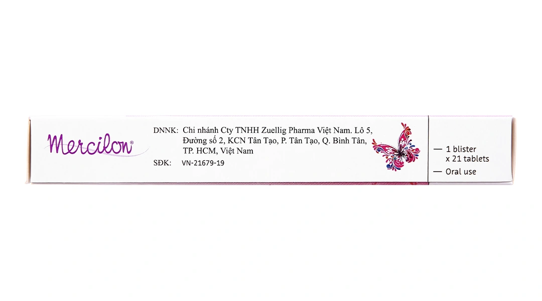 Mercilon thuốc tránh thai hằng ngày (1 vỉ x 21 viên) - 4