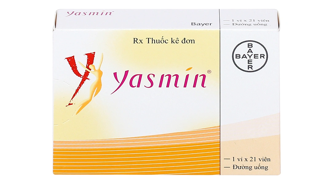 Yasmin thuốc tránh thai hằng ngày (1 vỉ x 21 viên) - 1